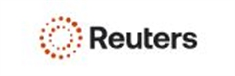 depiction of the Rueters news service logo.